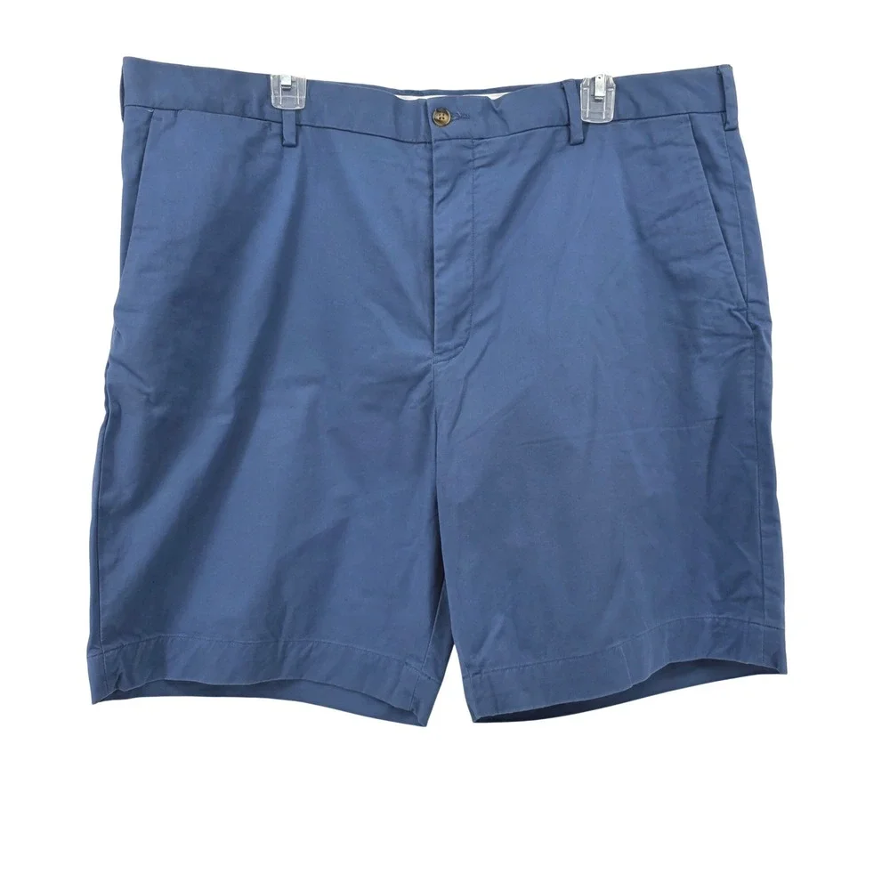 Polo Ralph Lauren Mens Stretch Classic Fit Chino Shorts Blue Size 40 Golf Preppy